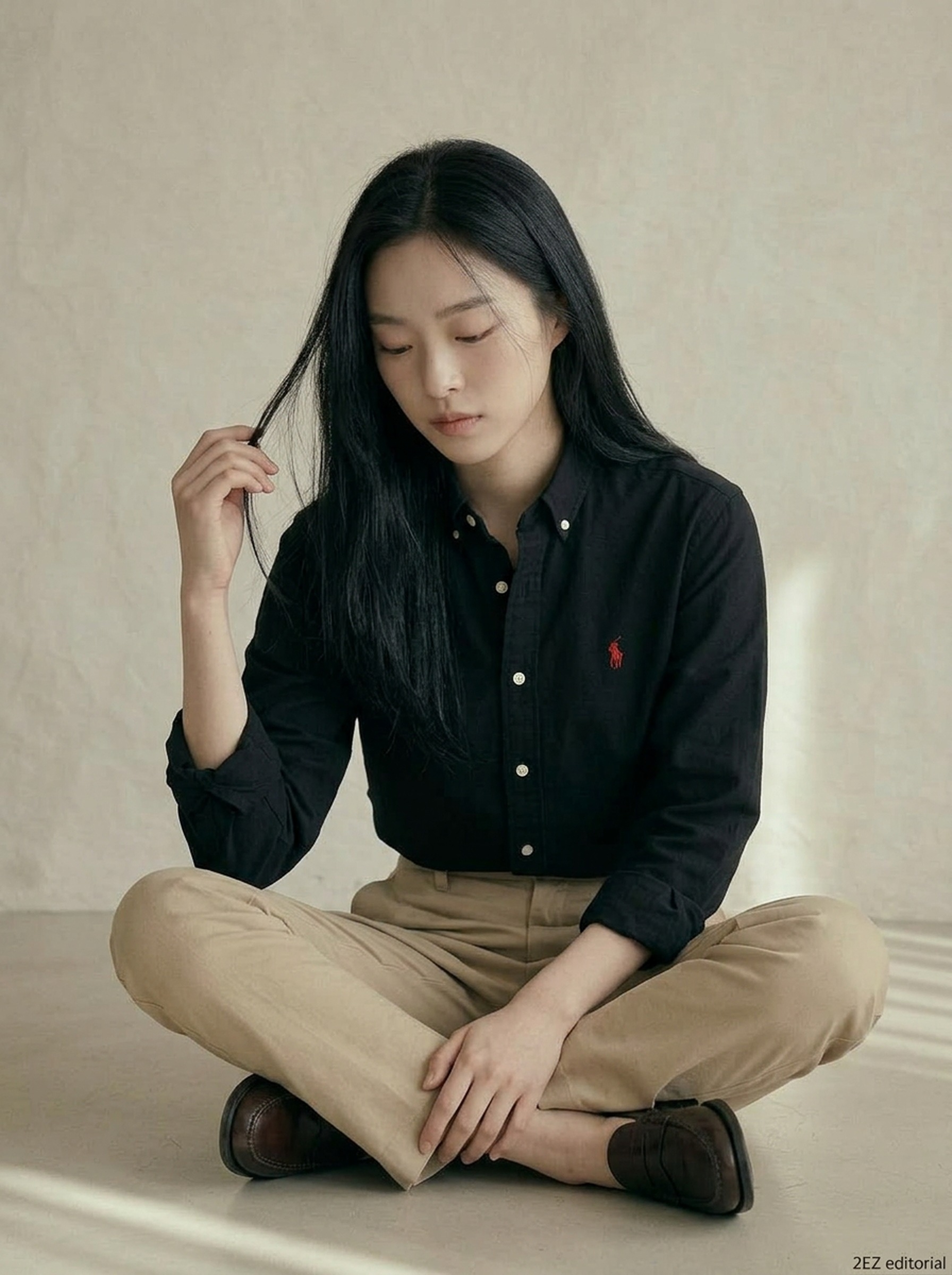 Polo Ralph Lauren Oxford — Black